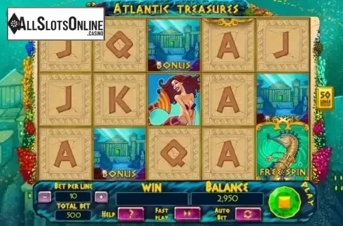 Screen 5. Atlantic Treasures from Spinomenal