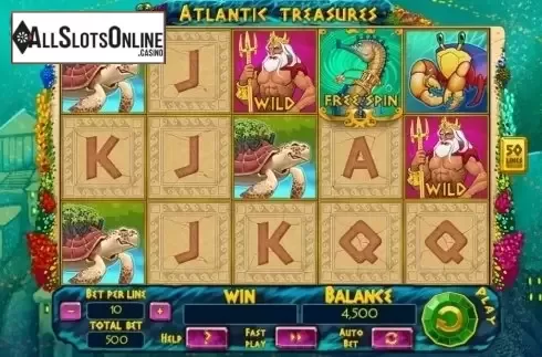 Screen 2. Atlantic Treasures from Spinomenal