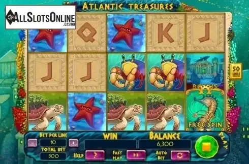Screen 3. Atlantic Treasures from Spinomenal