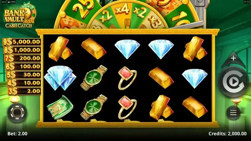 Bank Vault slot screenshot 1