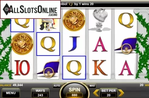 Win Screen 1. Beticus Maximus from Spin Games
