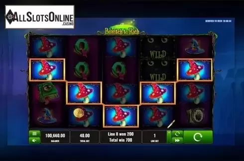 Game workflow . Bewitch to Rich from Playreels