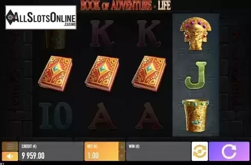 Free Spins Game screen