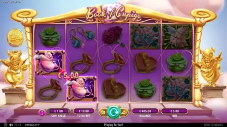 Book of Cupigs slot screenshot 2