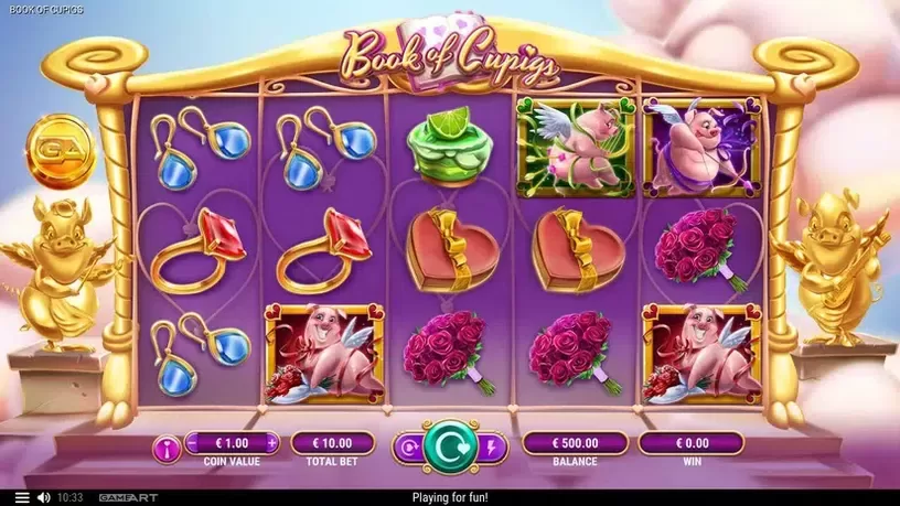 Book of Cupigs slot screenshot 1