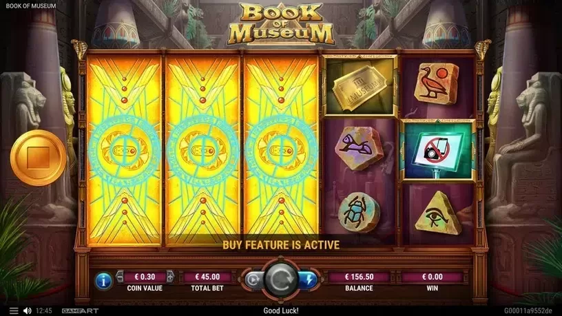 Book of Museum slot screenshot 7