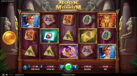 Book of Museum slot screenshot 1