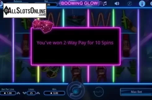 Screen5. Booming Glow from Booming Games