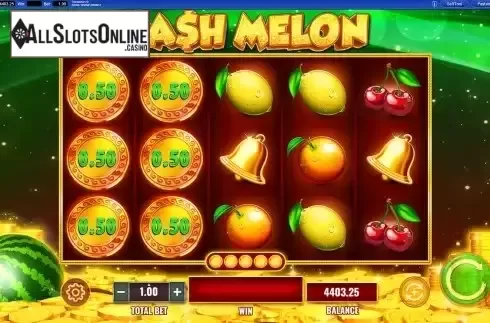Free Spins Bonus Win Screen