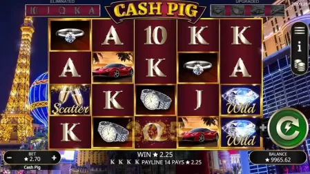 Cash Pig slot screenshot 2