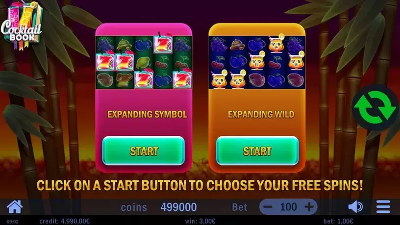 Cocktail Book slot screenshot 4