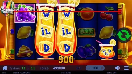 Cocktail Book slot screenshot 7