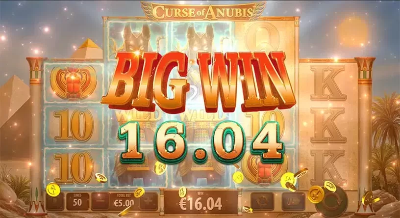 Curse of Anubis slot screenshot 3