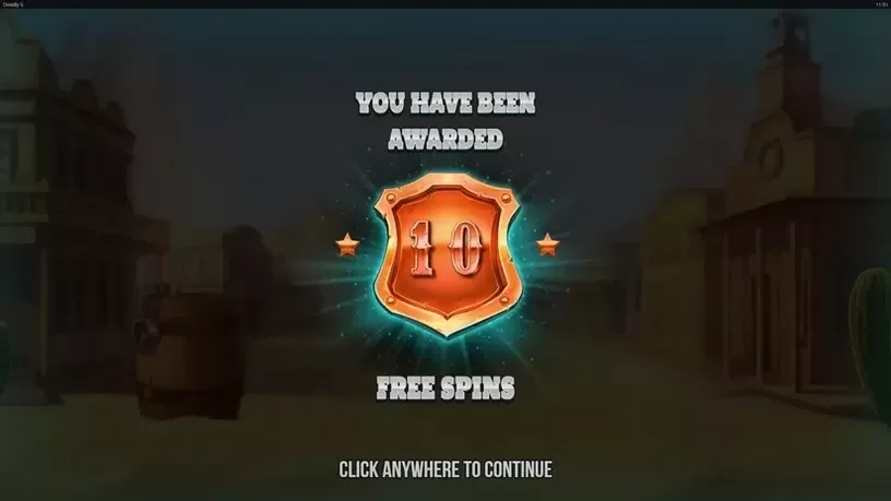 Deadly 5 slot screenshot 3