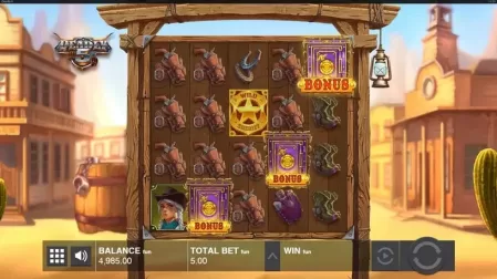 Deadly 5 slot screenshot 2