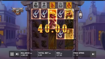 Deadly 5 slot screenshot 4