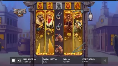 Deadly 5 slot screenshot 5