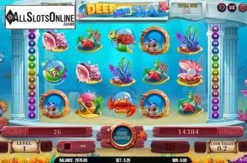 Free Spins. Deep Blue Sea from Fugaso