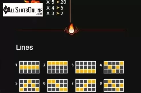 Paylines 1. Dragon Blast from Radi8