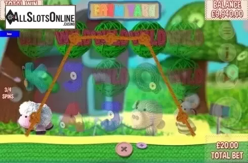 Free spins screen 2. Farm Yarn from Games Warehouse