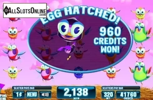 Win Screen2. Flippin' Birds from Incredible Technologies