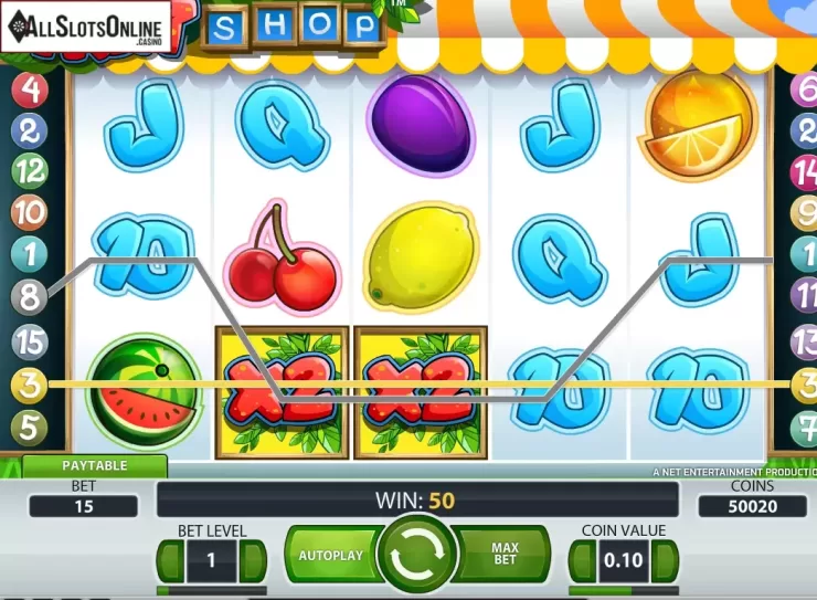 Screen3. Fruit Shop (NetEnt) from NetEnt
