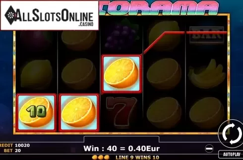Win Screen 1. Frutorama from Fils Game
