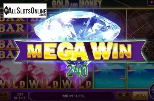 Mega Win screen