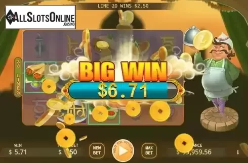 Big Win screen