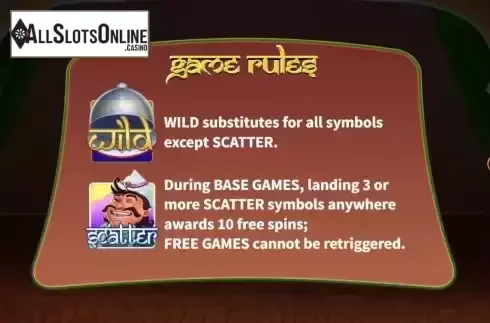 Game Rules screen 2