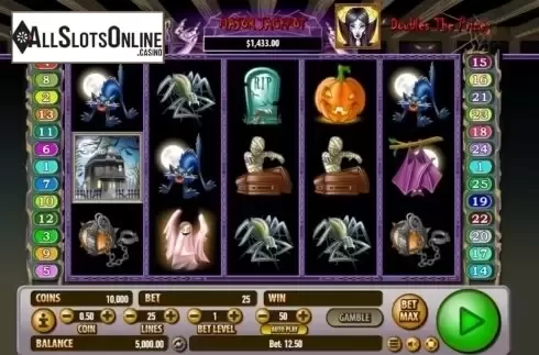 Game Workflow screen. Haunted House (Habanero Systems) from Habanero