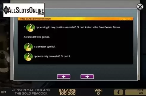 Free Games 1. Jenson Matlock and the Gold Peacock from High 5 Games