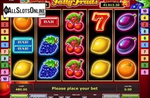 Reels. Jolly Fruits from Greentube