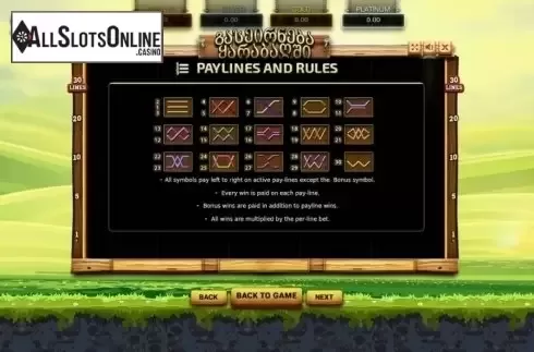 Rules. Karabakh Slot from Betsense