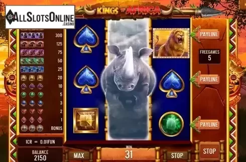 Free Games screen 2