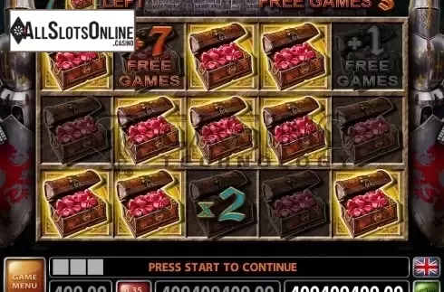 Screen4. Knight Legends from Casino Technology