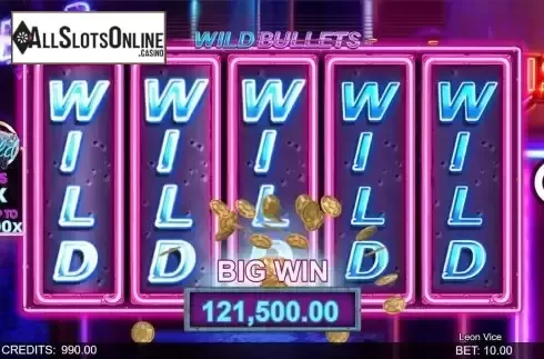 Big Win screen
