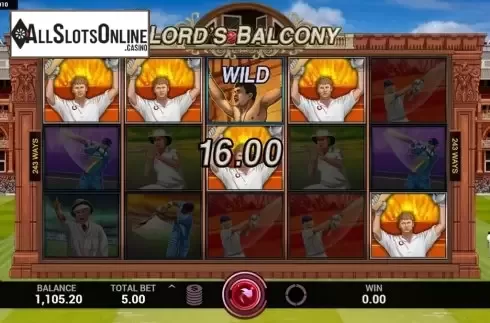 Win Screen 3. Lords Balcony from Indi Slots