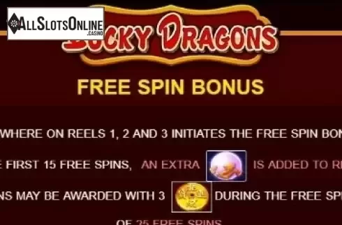 Paytable 2. Lucky Dragons (JDB168) from JDB168
