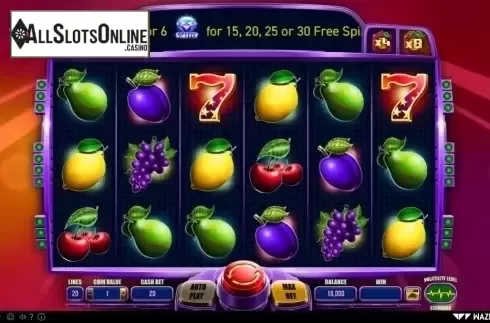 Reel Screen. Lucky Reels (Wazdan) from Wazdan