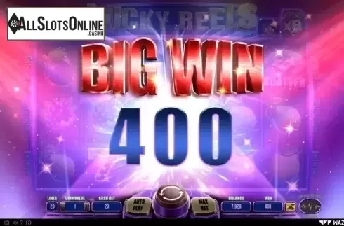 Big Win. Lucky Reels (Wazdan) from Wazdan