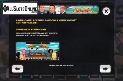 Mini-Game screen 3