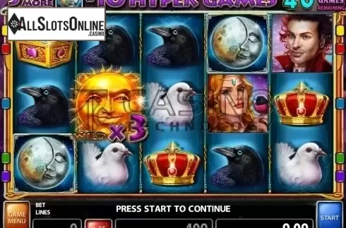 Win Screen 2. Magic Nights from Casino Technology