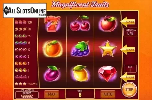 Free Spins screen 2