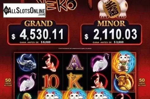 Reel Screen 1. Maneki Neko from ZITRO