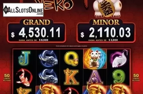 Reel Screen 2. Maneki Neko from ZITRO