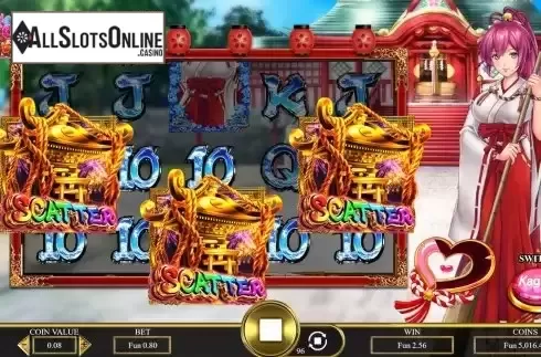 Free Spins Win Screen