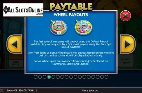 Screen9. Monopoly Big Spin from Shuffle Master