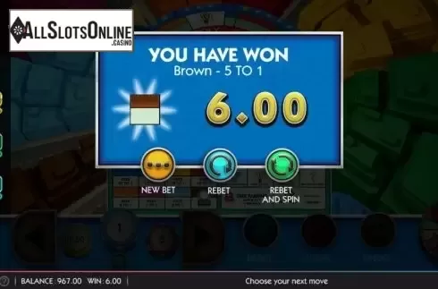 Screen6. Monopoly Big Spin from Shuffle Master