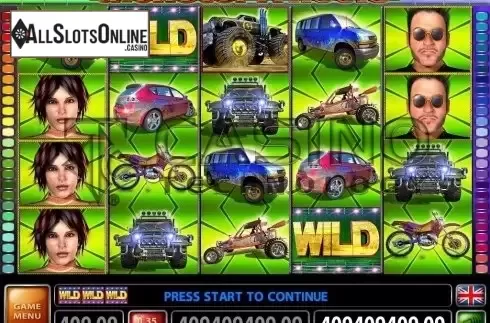 Screen3. Monster Wheels (Casino Technology) from Casino Technology